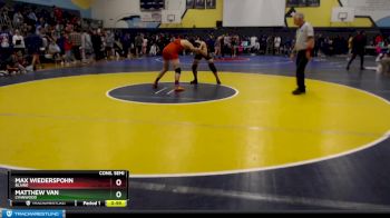 190 lbs Cons. Semi - Max Wiederspohn, Blaine vs Matthew Van, Lynnwood