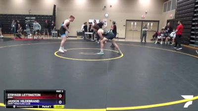 220 lbs Cons. Round 2 - Stryker Lettington, Iowa vs Jaxson Hildebrand, SWIFT Wrestling Club