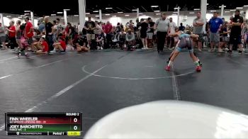 72 lbs Round 2 (8 Team) - Finn Wheeler, U2 Upstate Uprising Red vs Joey Barchetto, Force WC