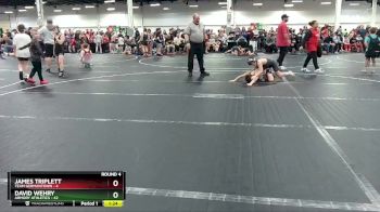 84 lbs Round 4 (8 Team) - David Wehry, Armory Athletics vs James Triplett, Team Germantown
