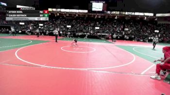 55 lbs Quarterfinal - Caleb Deitrick, BKV1 vs Ayden Noel, PWCA
