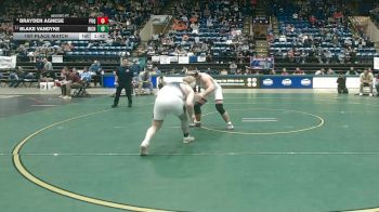 2 - 215 lbs 1st Place Match - Brayden Agnese, Poquoson vs Blake Vandyke, Richlands