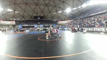 Girls 4A 145 lbs Semifinal - Kylee Wicklund, Lake Stevens (Girls) vs Emily Ortiz Marquez, Jackson (Girls)