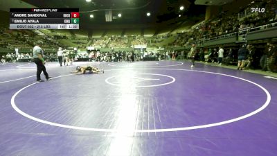 215 lbs Quarterfinal - Andre Sandoval, Buchanan vs Emilio Ayala, Kingsburg