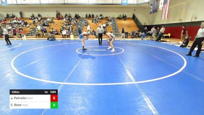 126 lbs Semifinal - Joey Petriello, Dumont vs Cole Rose, Princeton