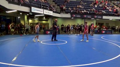 100 lbs Champ. Rd Of 32 - Carson Bruber, MWC Wrestling Academy vs Eli Sandoval, Gold Rush Wrestling