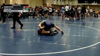 144 lbs Round 2 (6 Team) - Joquin Apple, Spartan WC vs Quinn Ivey, North Shelby Regulators Blue