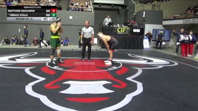 217 lbs Round Of 16 - Matthew Mohamed, Arvin vs Emilio Ayala, Kingsburg