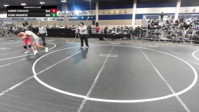 126 lbs Round Of 32 - James Fukuchi, Rough House vs Kobe Negrete, Wright Wreslting Academy