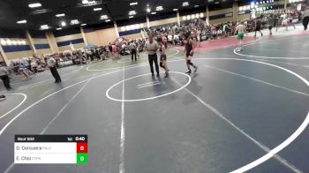 106 lbs Consi Of 32 #1 - Darius Corcuera, Paloma Valley HS vs Eugene Choi, Cypress HS