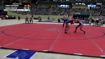 138 lbs Quarterfinal - Trinity Matthews, Lafayette vs NARAE COMPTON, Madison Central