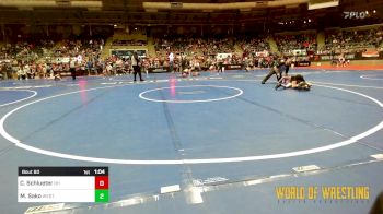 67 lbs Round Of 16 - Cael Schlueter, Rough House vs Maximus Sako, Westshore Wrestling Club