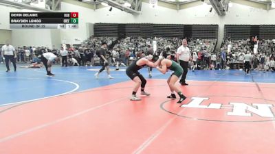 140-I lbs Round Of 32 - Devin Delaire, Fisheye vs Brayden Longo, Green Machine