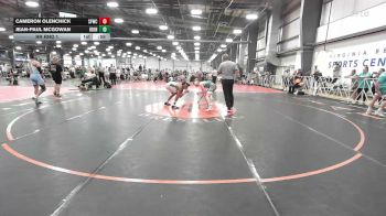 112 lbs Rr Rnd 1 - Cameron Olenchick, FORGE M/S - MS vs Jean-Paul McGowan, Iron Horse Black - MS