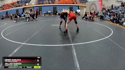 165 lbs Cons. Round 3 - William Hudson, Mount Saint Joseph vs Henry Gunlock, The Heights School
