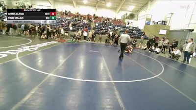 138 lbs Champ. Round 2 - Winn Aland, Skyridge vs Finn Malan, Wasatch