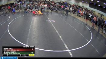 126 lbs 3rd Place Match - Sean Hall, Team Idaho Wrestling Club vs Shawn Kogan, Built By Brunson Wrestling