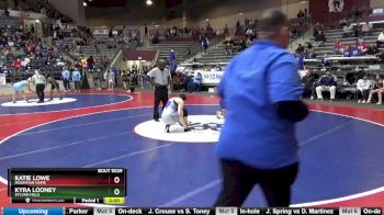 5A 190 lbs Quarterfinal - Katie Lowe, Mountain Home vs Kyra Looney, Sylvan Hills