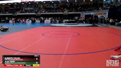 189 lbs Cons. Round 3 - Alberto Colon, East Anchorage High School vs Alex Kemp, Student Wrestling Development Program