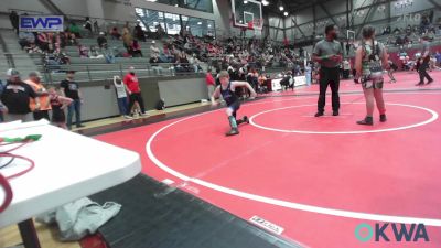 90 lbs Rr Rnd 3 - Aubrielle Phelps, Van Buren Matdawgs vs Sam Satterfield, Tulsa Blue T Panthers