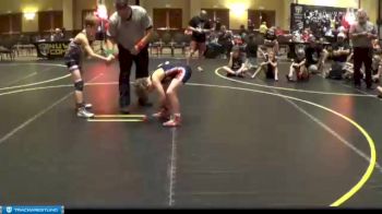 82 lbs Round 4 (6 Team) - Logan Banker, Show Me National Team vs Roland Ross, The Untouchables Black