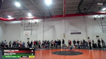 106 lbs Cons. Round 4 - Emmett Walters, North Vermillion vs Brian Spears, Red Cobra WA