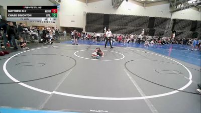 77 lbs Rr Rnd 10 - Matthew Bly, Mat Assassins Gray vs Chase Simonton, Revival White ES