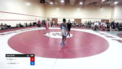 71 kg Cons 16 #2 - Caleb Cady, Askren Wrestling Academy vs Christopher Mance, Climmons Trained/AWC