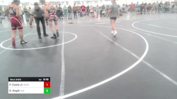 144 lbs 2nd Place - Paul Costa Jr., Madera Grapplers WC vs Austin Angle, Cwa