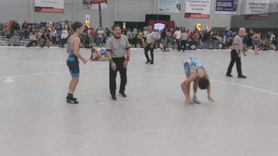 113 lbs Cons. Sub-semis - Xzavier Gomez, Cleveland High School Wrestling vs Brison Romero, Wrestling Academy Of The Rockies