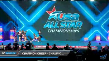 Champion Cheer - Champion Cheer Galaxy [2019 Senior - D2 2 Day 2] 2019 USA All Star Championships