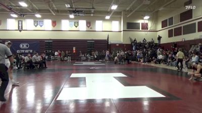 150 lbs Quarterfinal - Kael Cook, Burlington Notre Dame vs Teddy Swanson, Pleasant Valley