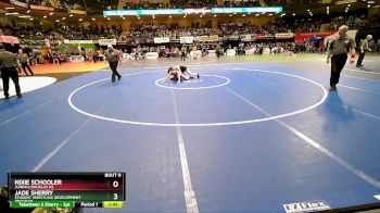 107G Semifinal - Jade Sherry, Student Wrestling Development Program vs Nixie Schooler, Juneau-Douglas HS