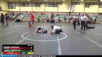 84 lbs Round 5 - Dominic Spennato, Malvern vs Jeremy Cannedy Jr, Legacy Wrestling