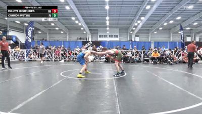 170 lbs Final - Elliott Humphries, MA vs Connor Wetzel, PA