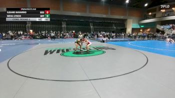 115 lbs Cons. Round 3 - Neva Lynch, Baker / Powder Valley vs Ileane Navarro, North Eugene