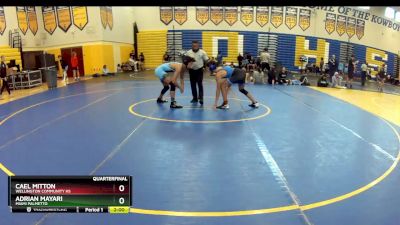 144 Blue Quarterfinal - Adrian Mayari, Miami Palmetto vs Cael Mitton, Wellington Community Hs