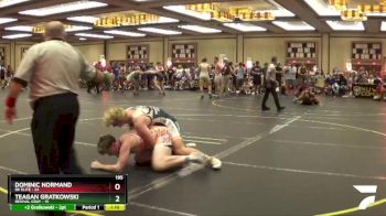 195 lbs Round 2 (6 Team) - Dominic Normand, BK ELITE vs Teagan Gratkowski, Revival Gray