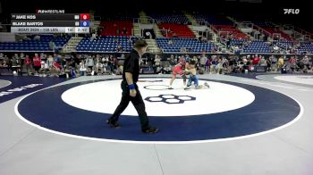 138 lbs Cons. Rd Of 32 - Jake Kos, MN vs Blake Bartos, OH