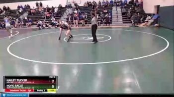 138 lbs 2nd Wrestleback (16 Team) - Hope Bacle, Northwest Nelson (Girls) vs Hailey Tucker, Haltom City Haltom (Girls)