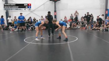 56 kg 3rd Place - Payton Hinkle, MGW Monkey Business - W vs Devlynn Albrecht, Badger Girls Elite - W