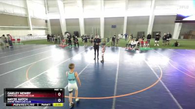 56 lbs 1st Place Match - Oakley Newby, Westlake Wrestling Club vs Hayze Hatch, Empire Wrestling Club