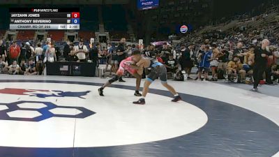 144 lbs Champ. Rd Of 256 - Jayzahn Jones, Ohio vs Anthony Severino, New York