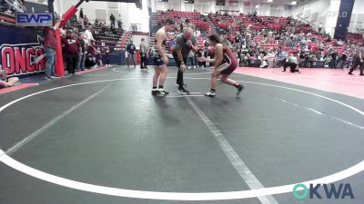 120-130 lbs Rr Rnd 3 - Joslyn Cheney, Blackwell Wrestling Club vs Dominik Dinger, Newkirk Takedown Club