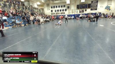 75 lbs Semifinal - Caellum Acorn, Deer Park vs Dylanger Martin, Colville