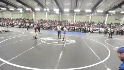 82 lbs Quarterfinal - Daxx French, Stout Wr Acd vs Jeremiah Halladay, Mancos Bluejays
