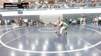 155 lbs Round 1 - Zeriah Dominguez, Idaho vs Kambree Stierle, Thunder Ridge Outlaws Wrestling Club