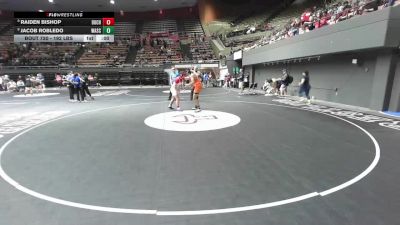 192 lbs Consi Of 8 #2 - Raiden Bishop, Buchanan vs Jacob Robledo, Wasco HS