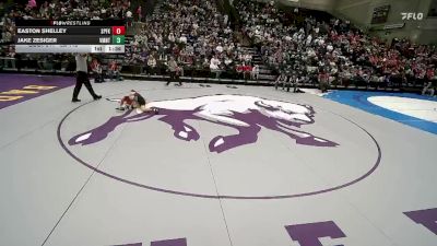 5A 113 lbs Semifinal - Easton Shelley, Spanish Fork vs Jake Zesiger, Viewmont