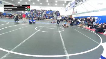 125 lbs Cons. Round 4 - Chloe Box, Canyon/Anaheim vs Kanae Madolora, Sierra Vista/NV